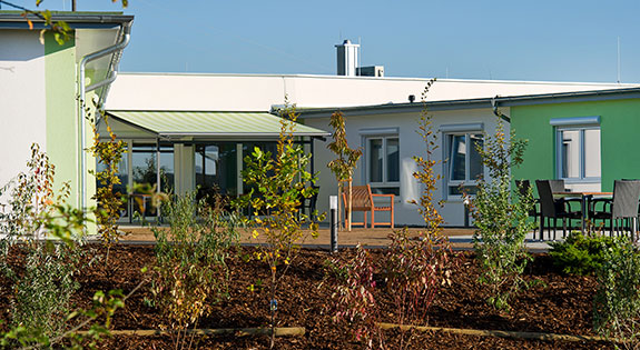 Das Haus :<br>Seniorenheim Rhönblick